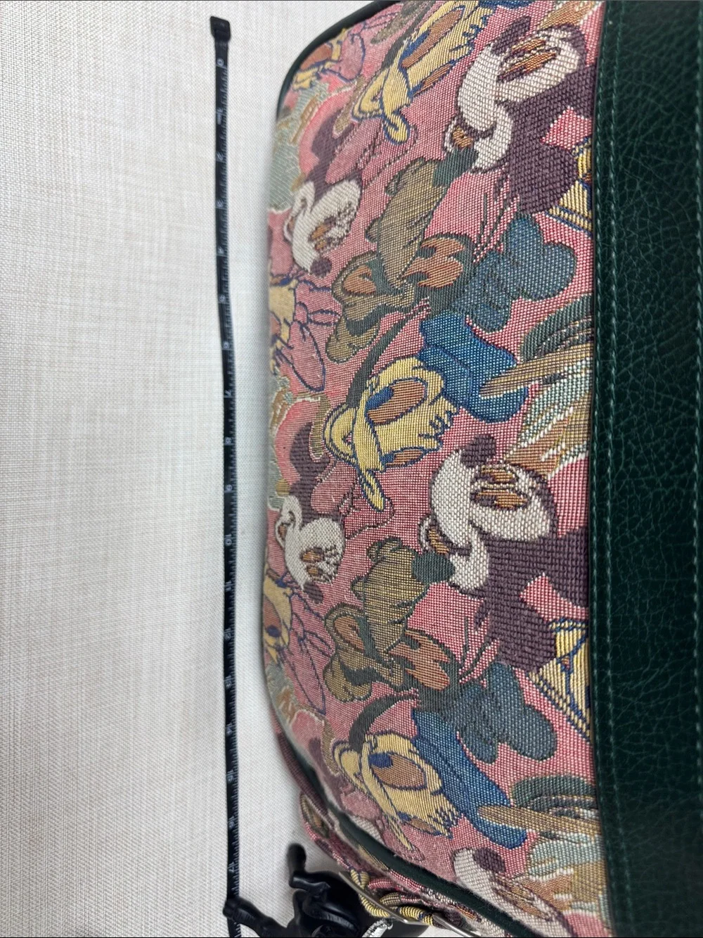 Disney Green Multi-Character Canvas Laptop Bag